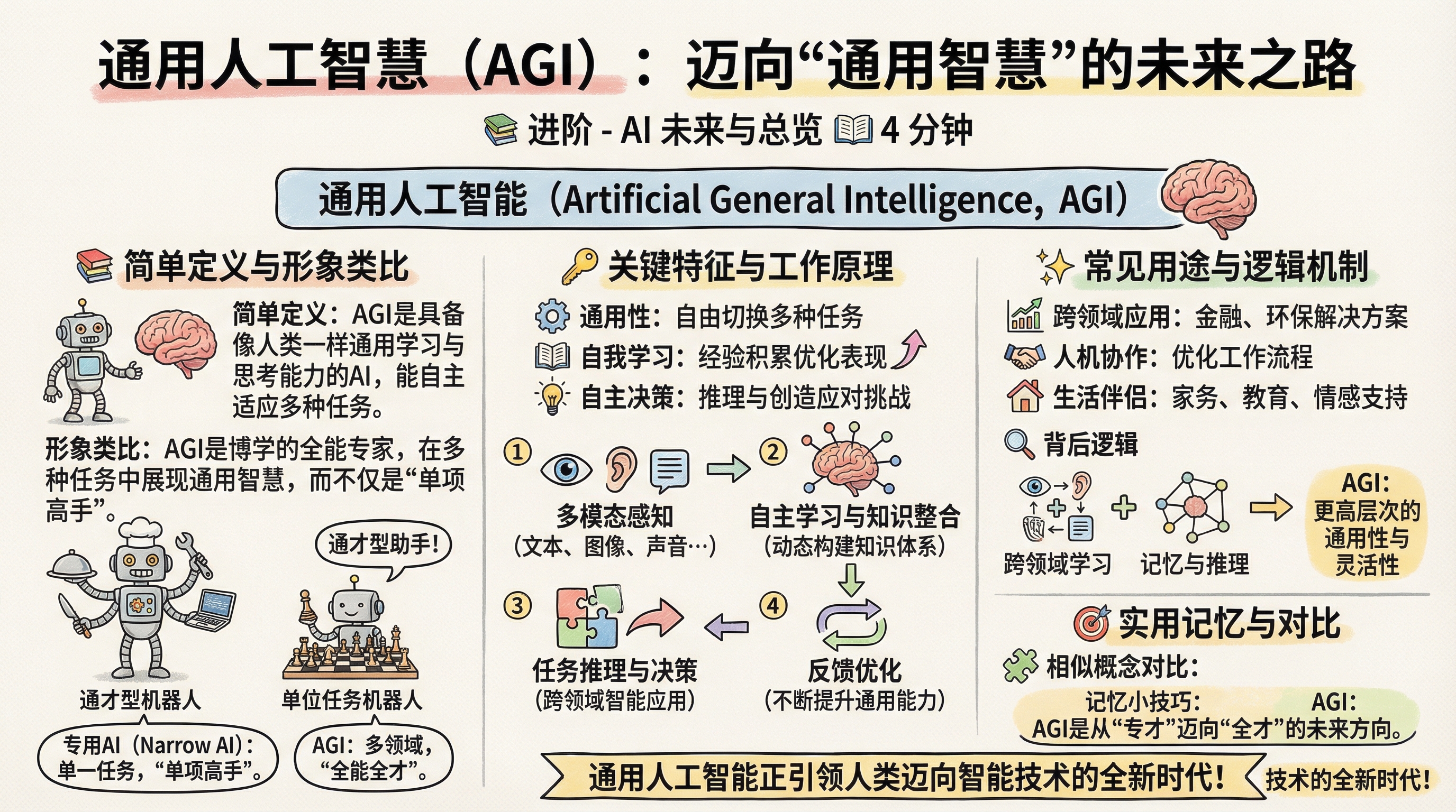 通用人工智能（AGI） illustration